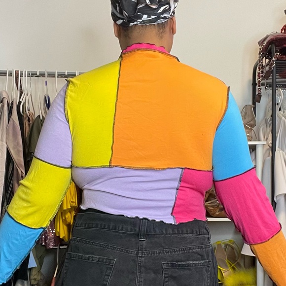 Color Block tee - Picture 2 of 3